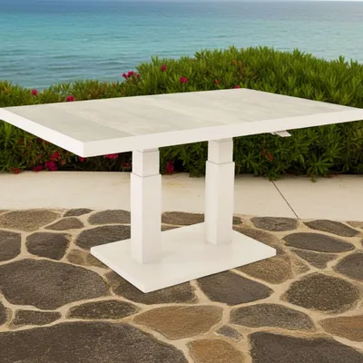 Produktbild von Lesli Living Hub-Loungetisch "Prato crema" beige 140x85cm