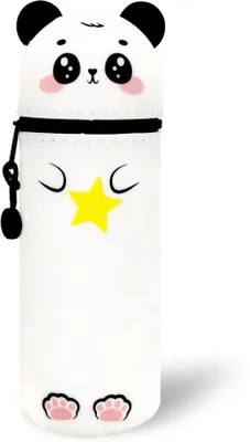 Produktbild von Silikon Etui schwarz Katzen Kawaii Büro Stifthalter