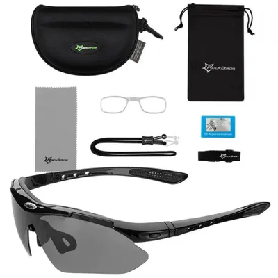 Image de Lunettes De Cyclisme Rockbros 10143 Photochromic Uv400 - Noir