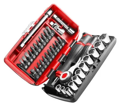 Image de Coffret de douille 1/4'' 6 pans métriques 5,5 à 14mm - FACOM - R.360NANOPB