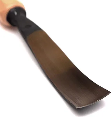 Produktbild von STUBAI Stemmeisen Stechbeitel Serie 52 - Form 14 | Gebogenes Hohleisen 6 mm, mit Holzgriff, zum Vorstechen, für Anschlagarbeiten, Schrupparbeiten, Rosetten, zur Bearbeitung von Holz