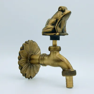 Image de Robinet de jardin 1/2 pouce avec raccord pour tuyau