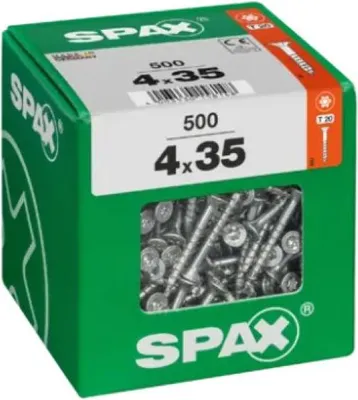 Obrázok produktu pre Spax TRX zápustná hlava Wirox 4x35 XXL