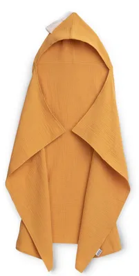 Produktbild von Räuberella Musselin Kapuzenhandtuch (75x100cm) Ocker