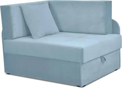 Produktbild von Family Meble Kindersofa Denis Ecksofa mit Schlaffunktion Bettzeugbehälter Klappbares 3 Schlaflängen Strapazierfähiges Material Schmutzabweisend (T 22)