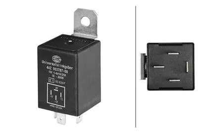 Produktbild von Blinkgeber 12 V 4-polig HELLA Licht-Expertise passend für u.a. VOLVO