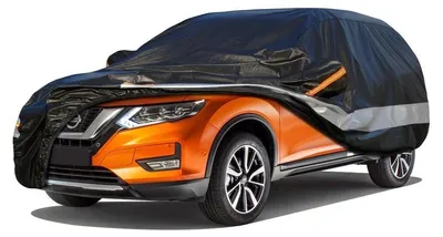 Image de Housse de protection pour voiture, 10 couches, imperméable et respirante, de couleur noire, pour Nissan X-Trail (2007-2023)