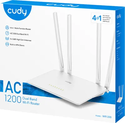 Produktbild von CUDY WR1200 AC1200 Wi-Fi Router