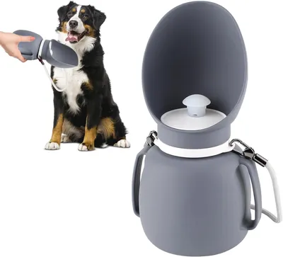 Produktbild von Trinkflasche für Hunde und Katzen, auslaufsicher, 800 ml, für unterwegs