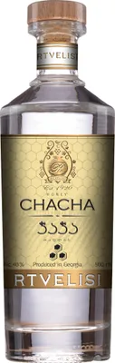 Produktbild von Rtvelisi Chacha 40% Vol. Chacha Honig Georgischer Tresterbrand Chacha aus Georgien