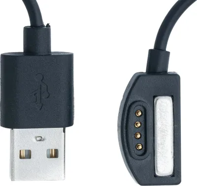 Produktbild von SYSTEM-S USB 2.0 Kabel in Schwarz Ladestation Ladekabel für Suunto 7 Smartwatch