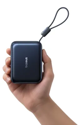 Productafbeelding van Mini Powerbank, 20.000 mAh, 45 W PD snel opladen, compact en draagbaar