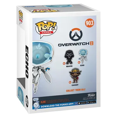 Immagine prodotto di Overwatch 2 Funko POP! giochi in vinile figura Echo 9 cm
