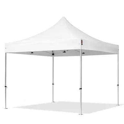 Produktbild von TOOLPORT 3x3m Aluminium Faltpavillon, ohne Seitenteile, weiß