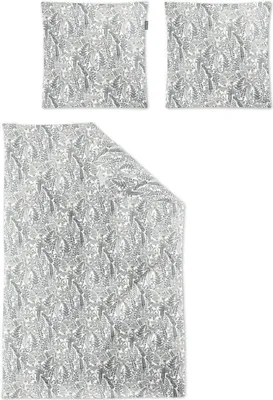 Produktbild von Irisette Lyocell-Satin Bettwäsche-Garnitur Lotus 8569 Farbe salbei 155x200+80x80cm