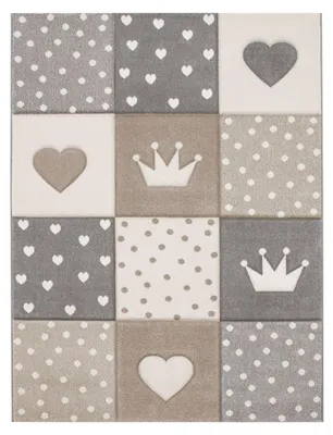 Produktbild von TT Home Kinderzimmerteppich Teppich Junge Mädchen Kinderteppich Modern 3D Design Pastell Größe 200x290 cm