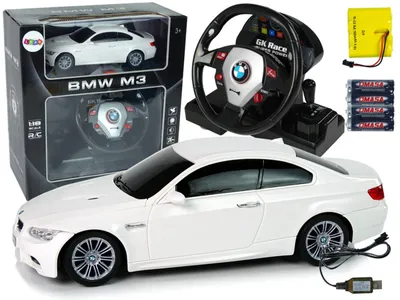 Obrázek produktu pro BMW M3 auto na dálkové ovládání bílé