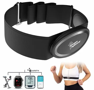 Image de Ceinture cardiofréquencemètre connectée compatible ANT+