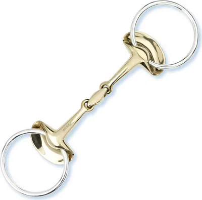Obrázok produktu pre Stübben SteelTec Golden Wings Snaffle Double Bit 14 mm Sweet Copper 135