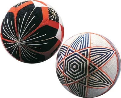 Productafbeelding van Olympus Temari Stickset "Dreifachspindel / Kirschblüte, 2er-Set", TM-3, hergestellt in Japan