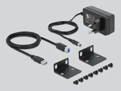 Image de DELOCK 10" Industrie Hub 10 x USB 3.2 Gen 1 Typ-A