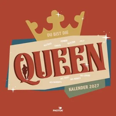 Produktbild von QUEEN Kalender 2027