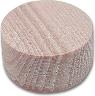 Produktbild von Jowe Querholzplättchen 25mm Lärche - Holzplättchen ideal fü Reparaturen in Holz - Holzscheiben zum Außbessern von Schraub- & Astlöchern - 275 Stück