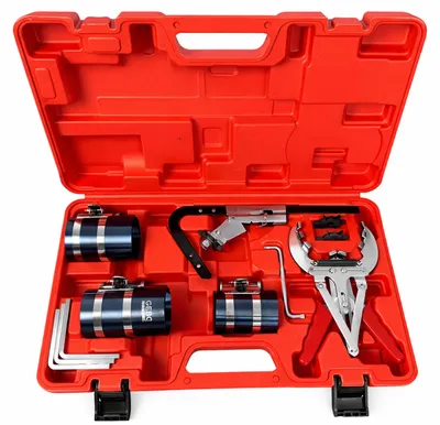 Immagine prodotto di Set montaggio fasce elastiche del pistone motore, kit attrezzi per installazione fasce elastiche pistoncini Gebo Tools