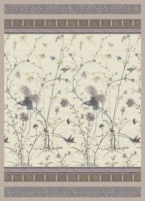 Produktbild von Bassetti Plaid FONG Farbe CREME V8 Größe 240x250