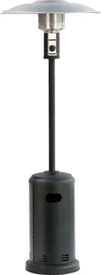 A standalone outdoor patio heater.
