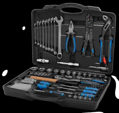 Produktbild von SW-Stahl 06970L Werkzeugkoffer, universal, 1/4", 1/2", 120-teilig