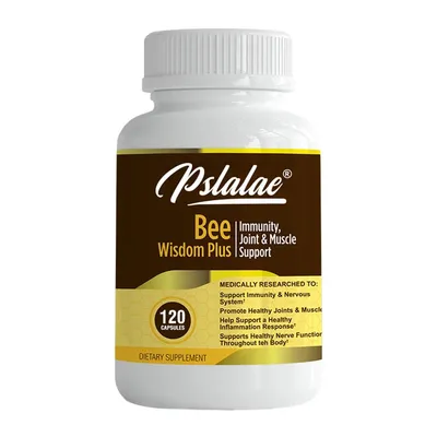 Productafbeelding van Bee Wisdom Plus (120 capsules) voedingssupplement, voor botten, gewrichten, spieren, gewrichtsgezondheid en gewrichtsproblemen