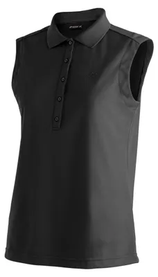 Immagine prodotto di Maglia polo da donna Maier Sports Ulrike, senza maniche, realizzata in tessuto tecnico