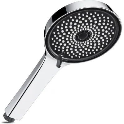 Zdjęcie produktu dla Głowica prysznicowa oszczędzająca wodę, o wysokim ciśnieniu, z 6 trybami strumienia, ręczna słuchawka prysznicowa, srebrna