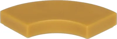Produktbild von Lego® 2x2 Fliesen Rundecke 27925 - 1 Stück Pearl Gold