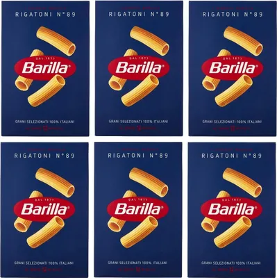 Produktbild von Barilla - Rigatoni n.89 6er Pack (6x500g)