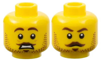 Immagine prodotto di LEGO, minifigure gialla (3626pb3214) – nuova