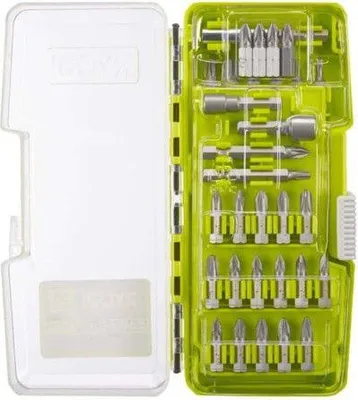 Image de Coffret d'embouts de vissage RYOBI RAK55DK, 55 pièces, Mixte