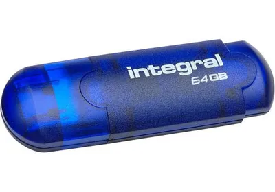 Produktbild von Integral INFD64GBEVOBL, 64 GB, 2.0, 12 MB/s, Kappe