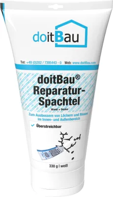 Produktbild von 330g Fugenflott Reparatur Spachtel weiß Spachtelmasse Füllspachtel