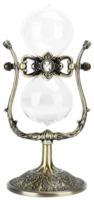 Produktbild von Vintage Sanduhr (15 Minuten) šC Dekoratives Schmuckstück, Geschenk oder Dekoration fürs Arbeitszimmer