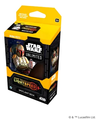 Produktbild von Star Wars Unlimited Jump to Lightspeed: Spotlight Deck: Boba Fett