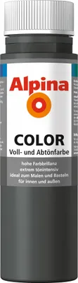Produktbild von Alpina Color Abtönfarbe dark grey 250 ml