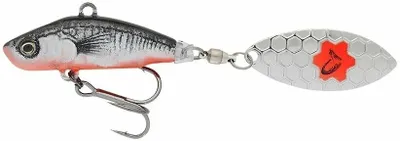 Produktbild von Savage Gear 3D Sticklebait Tailspin Black Red 7,3 cm 13 g Wobbler