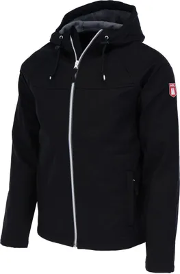 Produktbild von Derbe Isleby Herren Softshell Jacke, Farbe:black/grey, Größe:3XL
