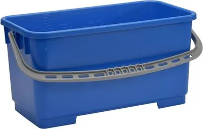 Image de Seau de nettoyage professionnel - 22L - Rectangulaire - Bleu