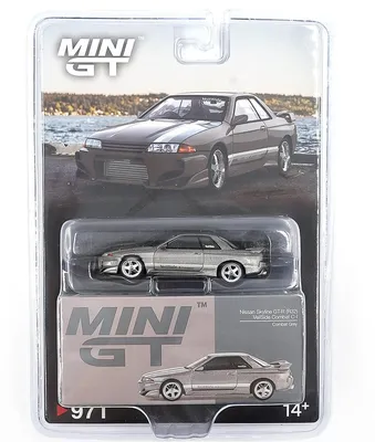 Image de Nissan Skyline GT-R (R32) Veilside Combat C-I, conduite à droite, couleur grise - BLISTR - Mini GT 1:64