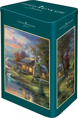 Produktbild von Puzzle 500T Tom Kinkade Natures Paradise in Dose