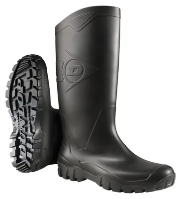 Produktbild von Dunlop K600011 Schwarze wasserdichte PVC-Stiefel 43