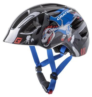 Produktbild von Cratoni Maxster Helm Drache glänzend schwarz 2019 größe S-M (51-56 cm) 111801E2